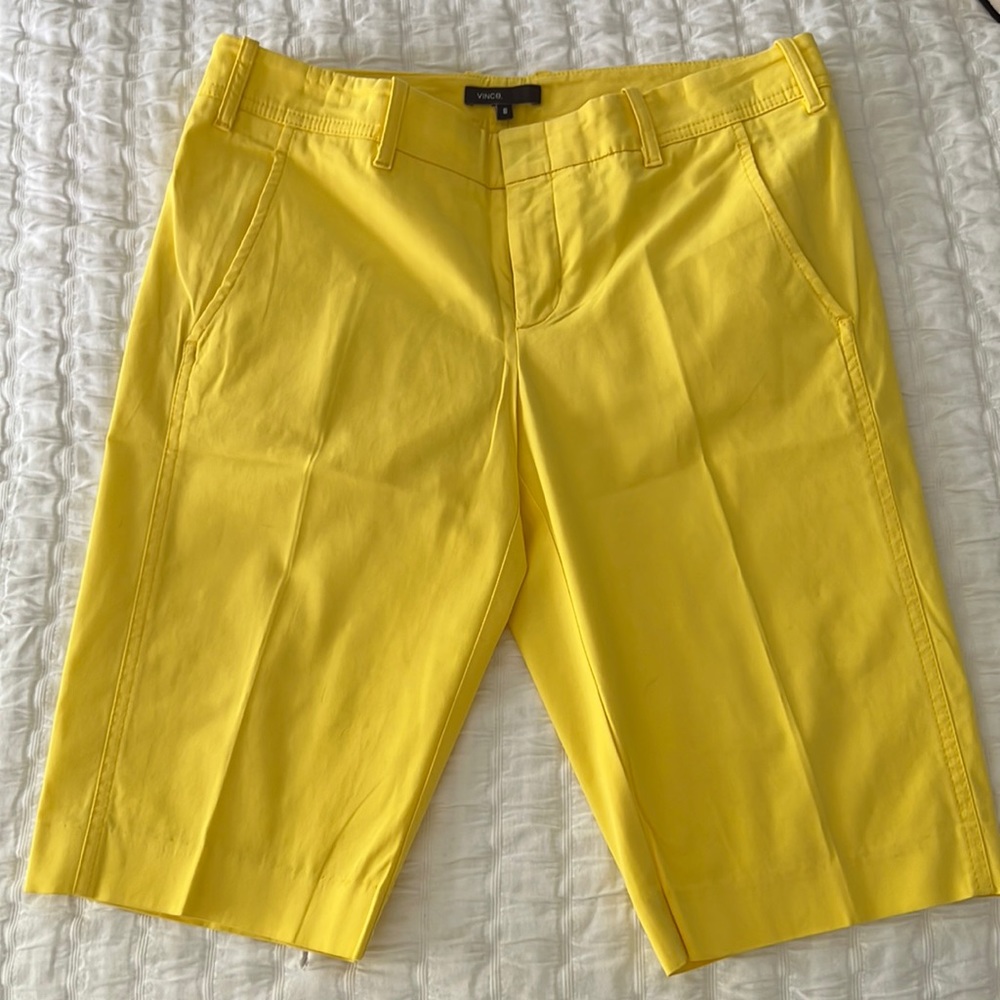 Vince Bermuda shorts; EUC